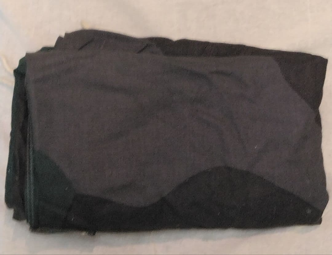 USED スウェーデン軍テントシート 1枚 軍幕 　 ポンチョ カモ