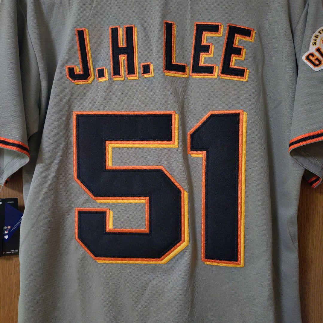 J.H. LEE ユニフォーム 51 GIANTS グレーSサイズ