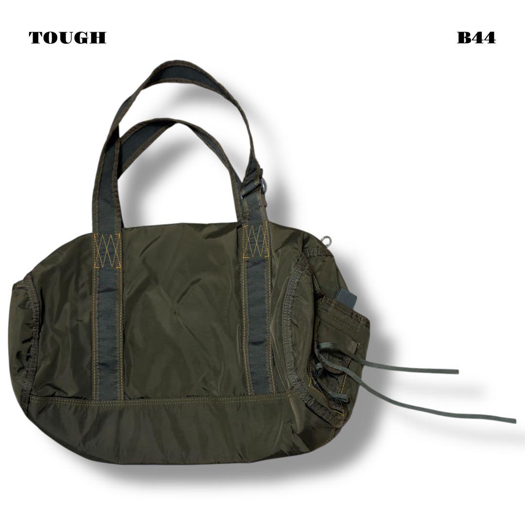人気品！ TOUGH タフ バッグ カバン オリーブ グリーン ミリタリー 深緑