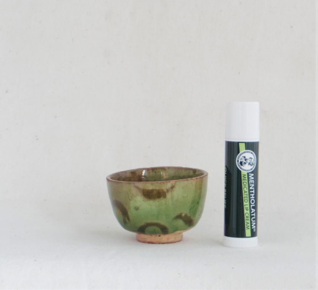 緑釉　盃　欧州　18-19C頃