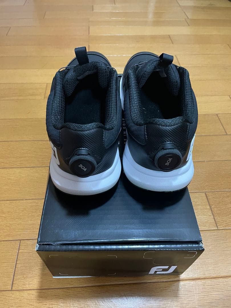 FootJoy Ultrafit BOAブラック ゴルフシューズ