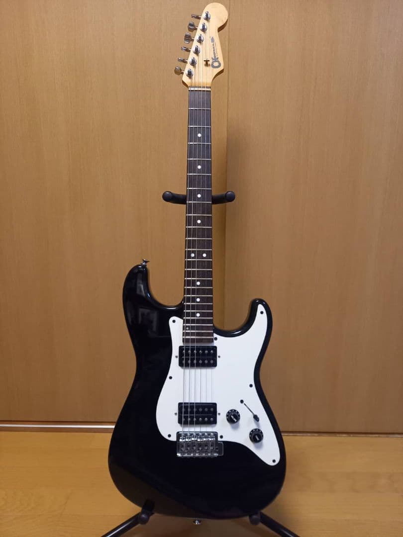 【ジャンク品】Charvel エレキギター CSTブラック