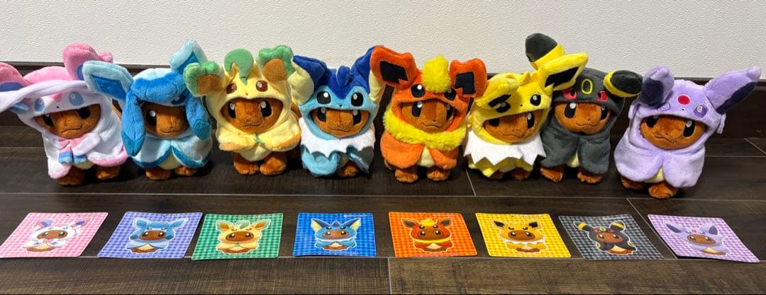 ポンチョを着たイーブイ ぬいぐるみ ブイズ ポケモンセンター