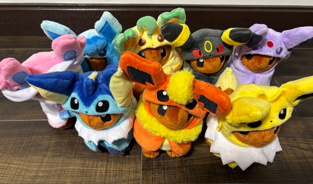 ポンチョを着たイーブイ ぬいぐるみ ブイズ ポケモンセンター