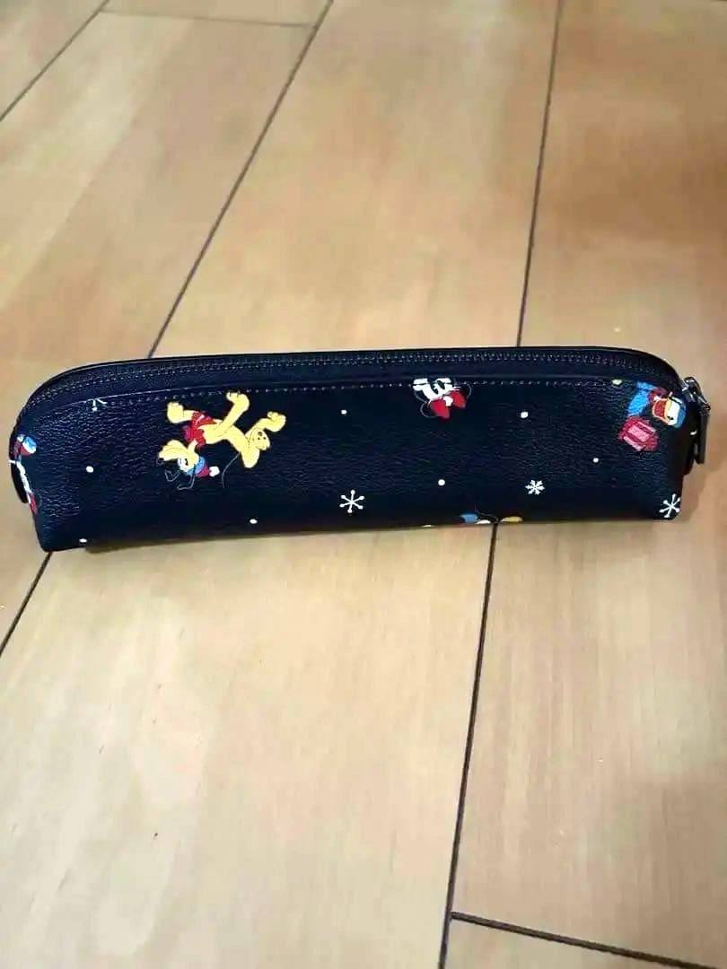 コーチ　ディズニー　ミッキー　ペンケース