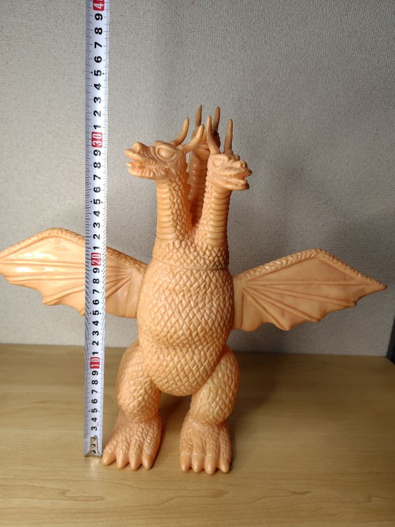 ジャイアントキングギドラ ブルマァク 肌色成形 ソフビ