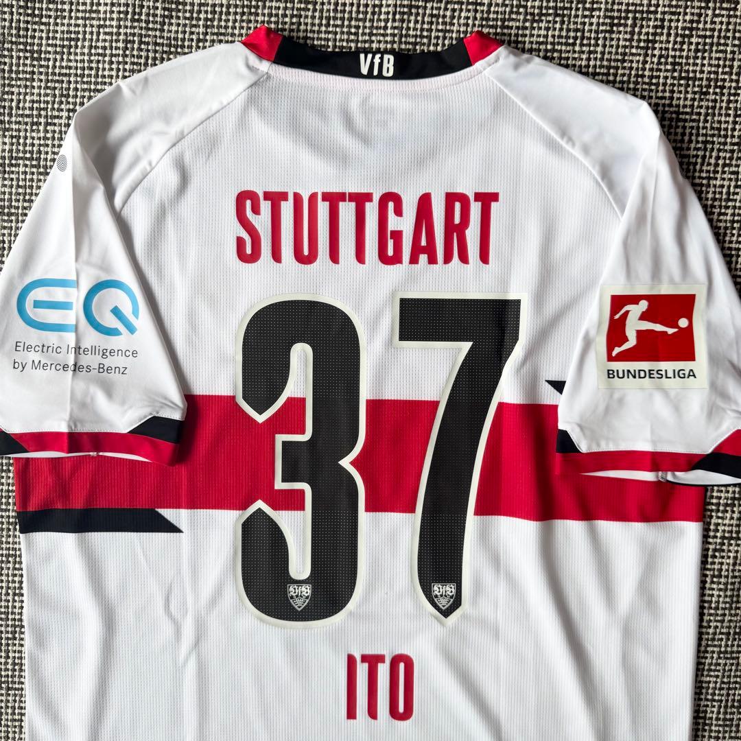 【加入ファーストモデル】伊藤洋輝 ＃３７ シュトゥットガルト ２１／２２（H）