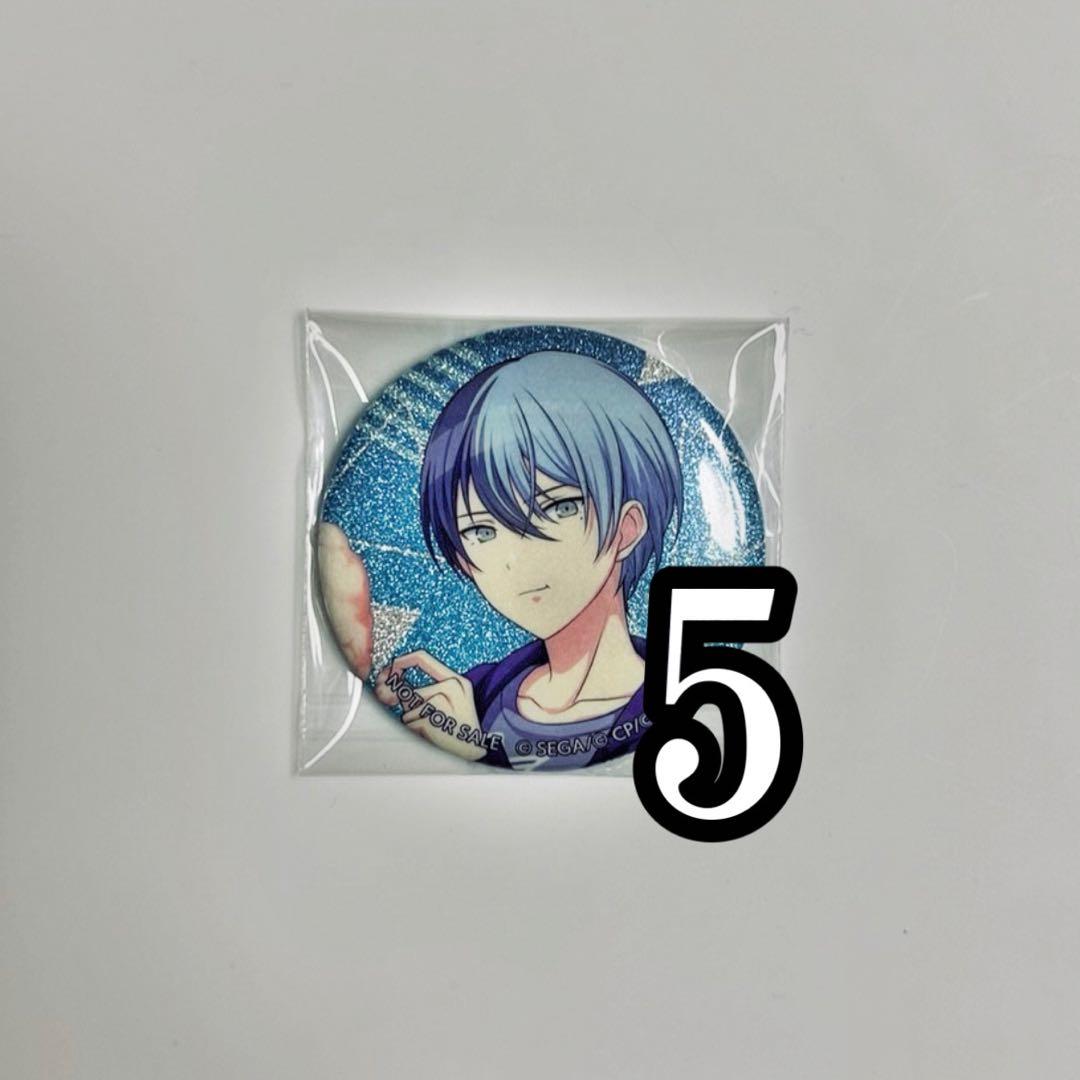 プロセカ 青柳冬弥 グリッター缶バッジ 特典 5A
