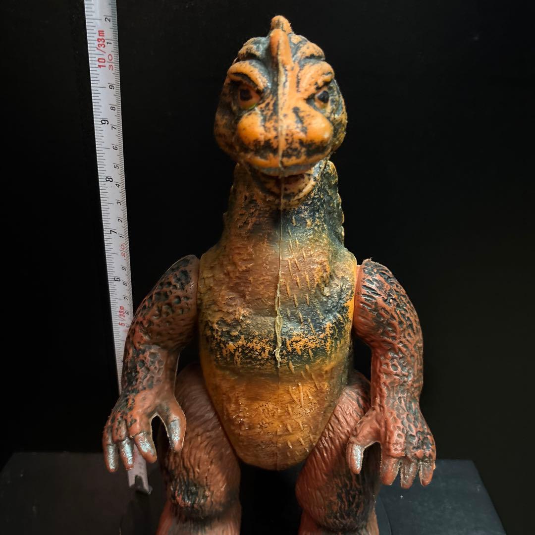 ゴジラ ソフビ パチ ポリ 当時物 ジャイアントゴジラ ブルマァク 昭和レトロ