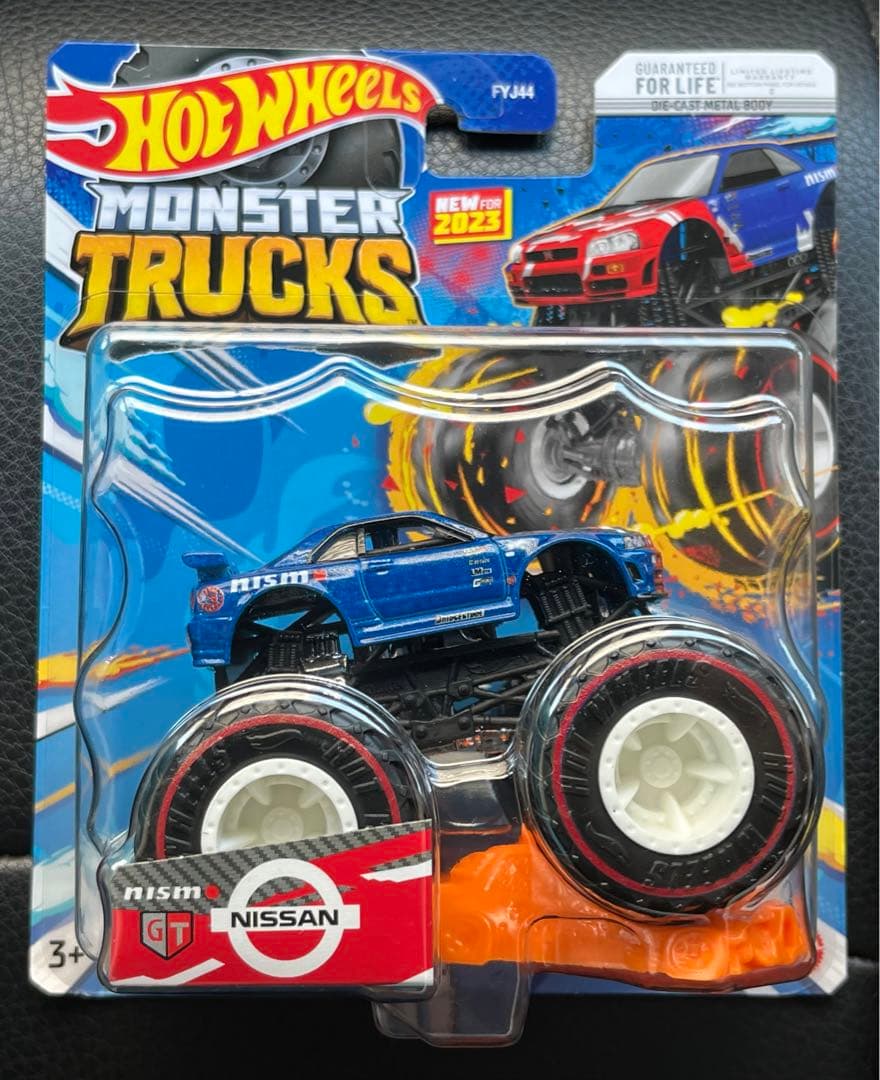 ホットウィール モンスタートラック スカイライン R34 GT-R NISMO