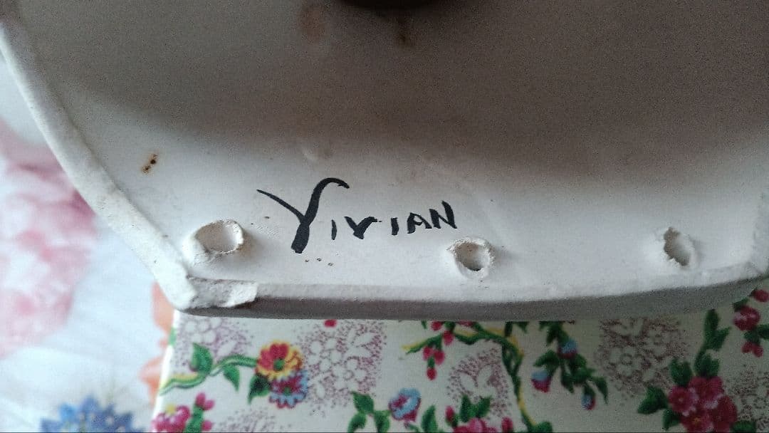 大き目のチャイナヘッドドール　アーティスト物　ドイツ　ヴィクトリア朝