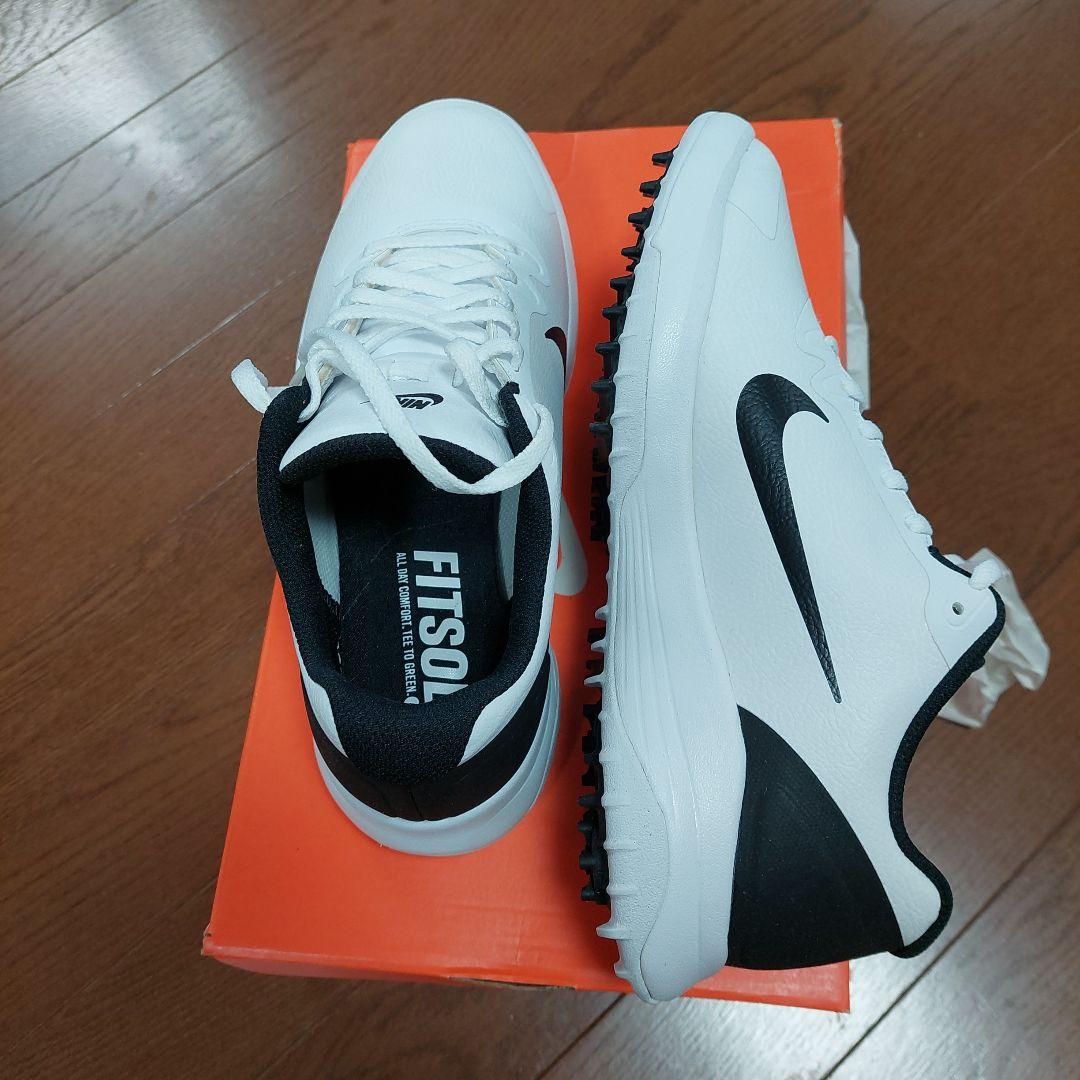 Nike FITSOL ゴルフシューズ ホワイト/ブラック