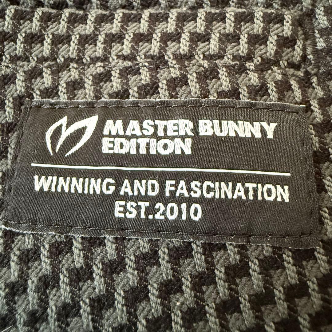 人気デザイン　マスターバニー　パンツ　S〜M相当　総柄　黒　グレー　3