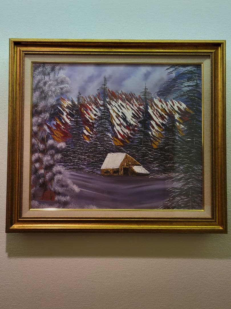 絵画 Winter  in pastel