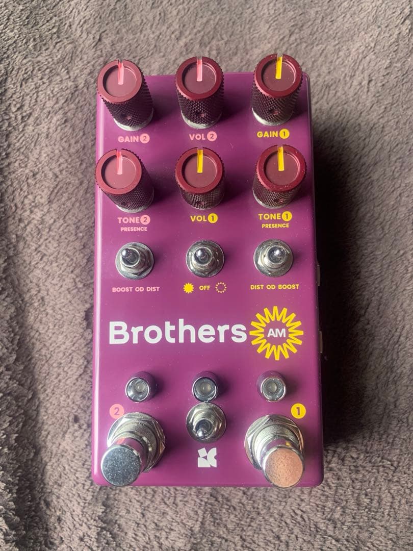 ギター Chase bliss x Analog.man Brothers AM