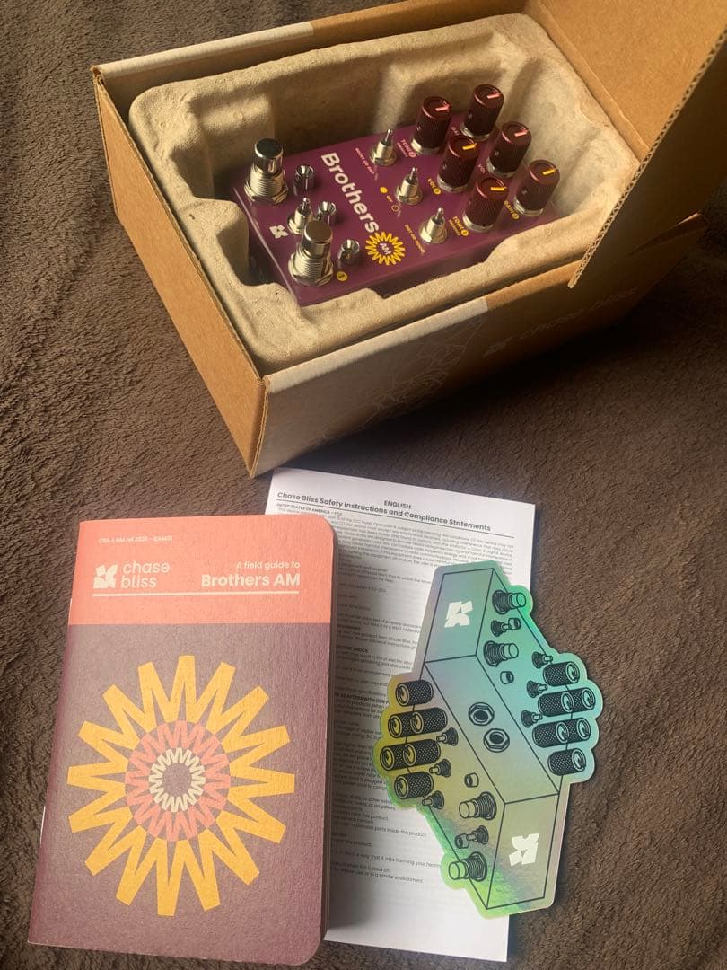 ギター Chase bliss x Analog.man Brothers AM