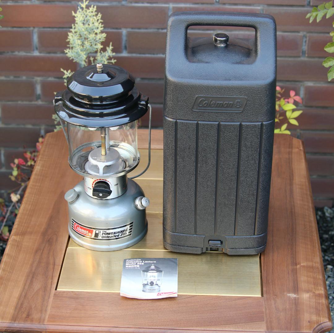 コールマン ランタン 295 パワーハウス　アンレテッド　1990年11月　美品