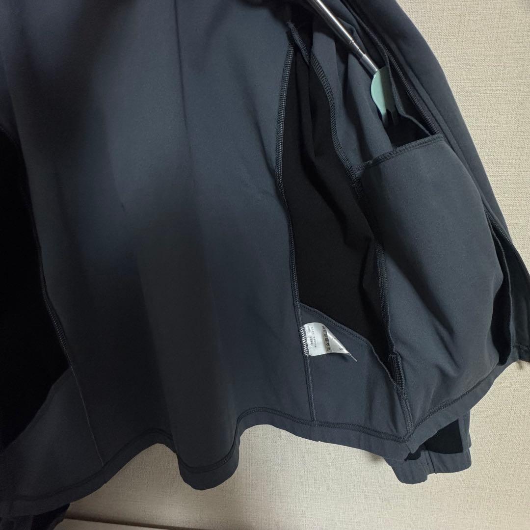 ヨネックス　バドミントンウォームアップウェア　グレー　Mユニ　フィット　腕ロゴ