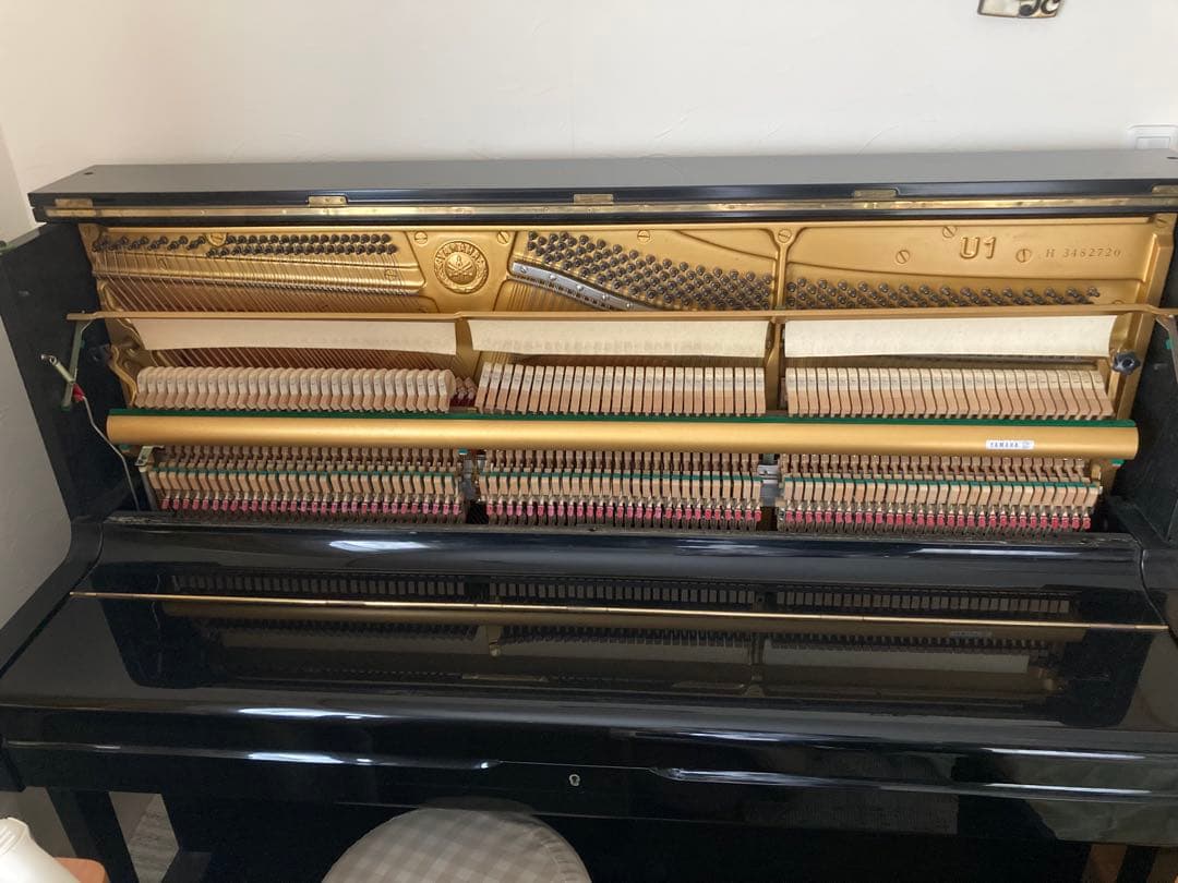 YAMAHA アップライトピアノ U1H 黒