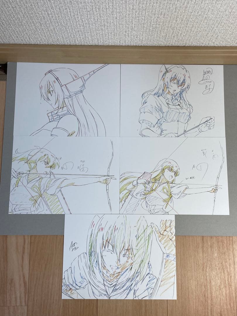艦これ 特典 非売品 原画イラストカード 24枚セット