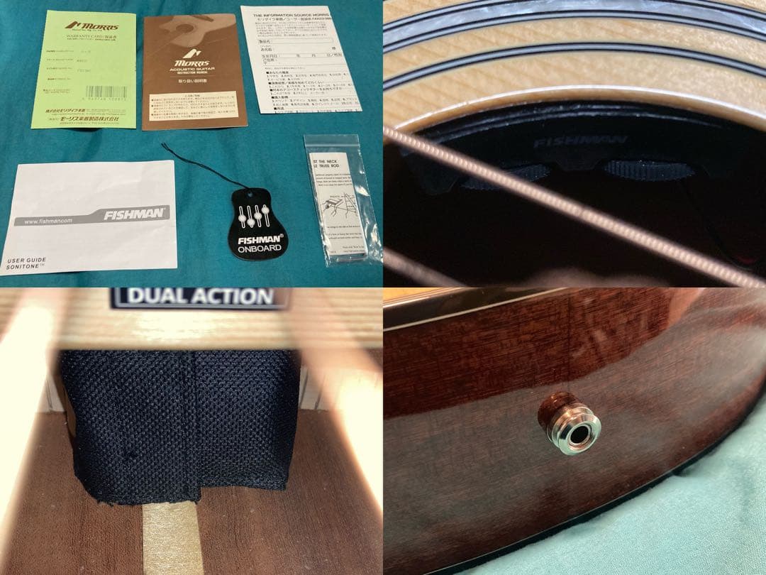 Morris F-351i NATモーリスアコースティックギター