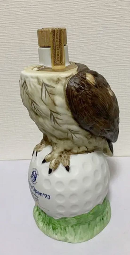 サントリーウイスキー クレスト12年 サントリーオープン'93 記念ボトル(梟)