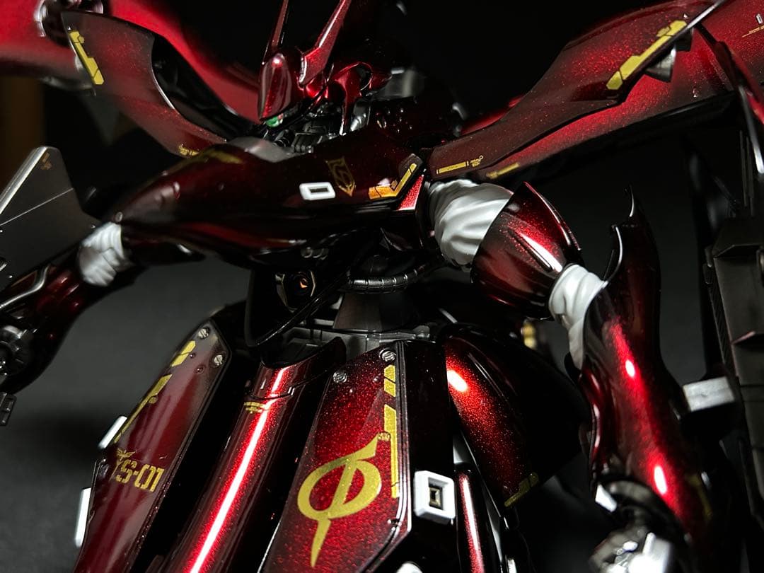 HGUC 1/144 ナイチンゲール　キャンディーグラデーション全塗装済み完成品