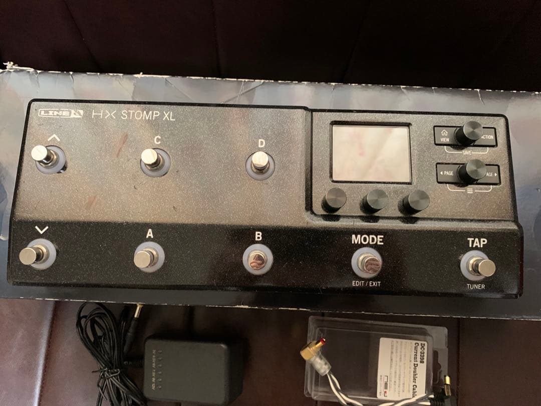 Line6 ライン6 HX Stomp XL パワーサプライへのケーブルおまけ