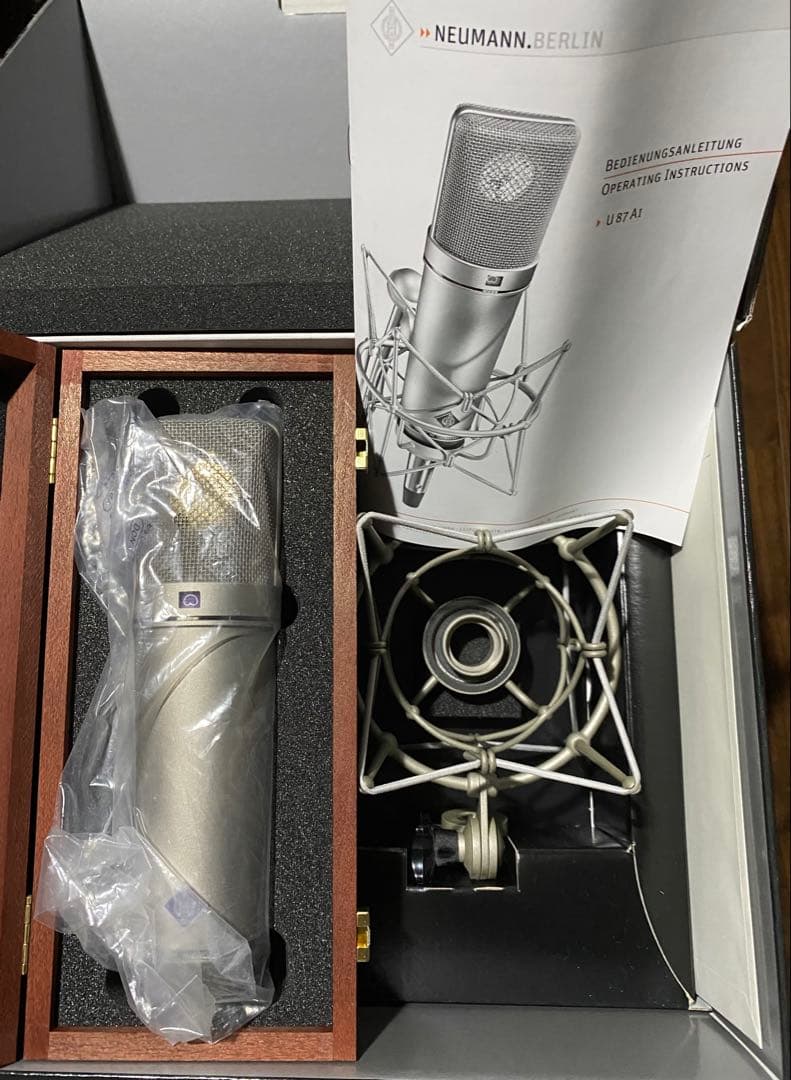 しょー 2/2 neumann u87ai マイク