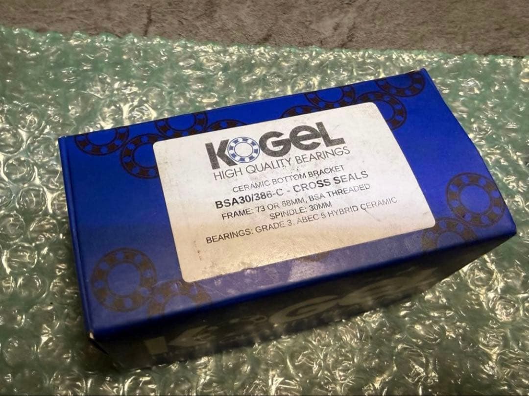 コーゲル KOGEL BSA30 CERAMIC 30mm軸 BSA 回転良好