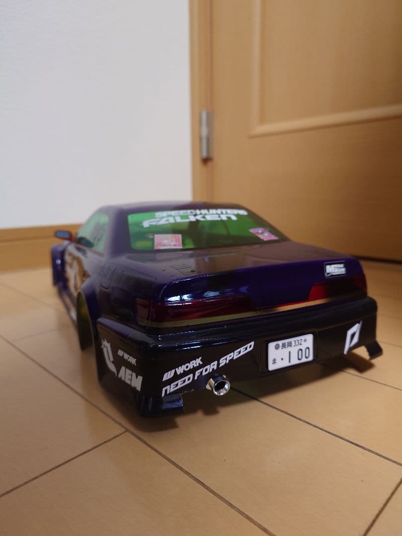 エヴァ初号機仕様100系マークIIボディ