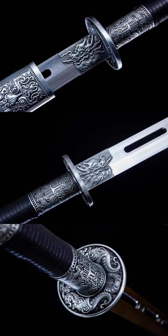 滅食透かし戦刀-高性能マンガン鋼 古兵器 武具　刀装具　日本刀　模造刀 居合刀
