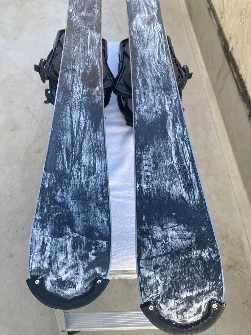 【美品】ショートスキー(ファン) スノーボードブーツ用　JOYRIDE 黒