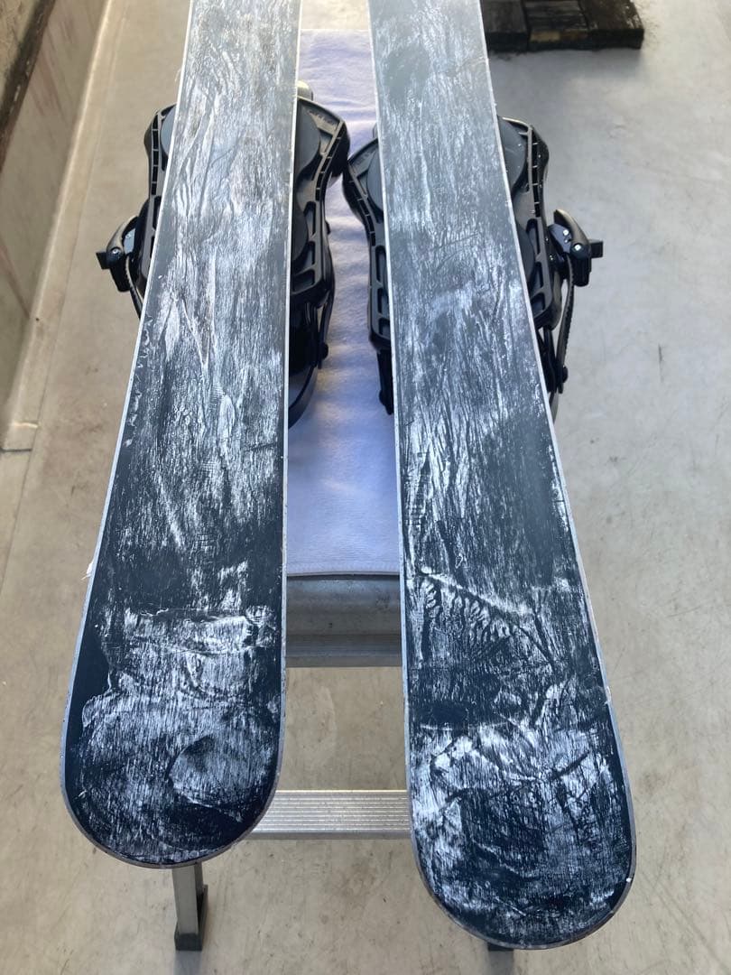 【美品】ショートスキー(ファン) スノーボードブーツ用　JOYRIDE 黒