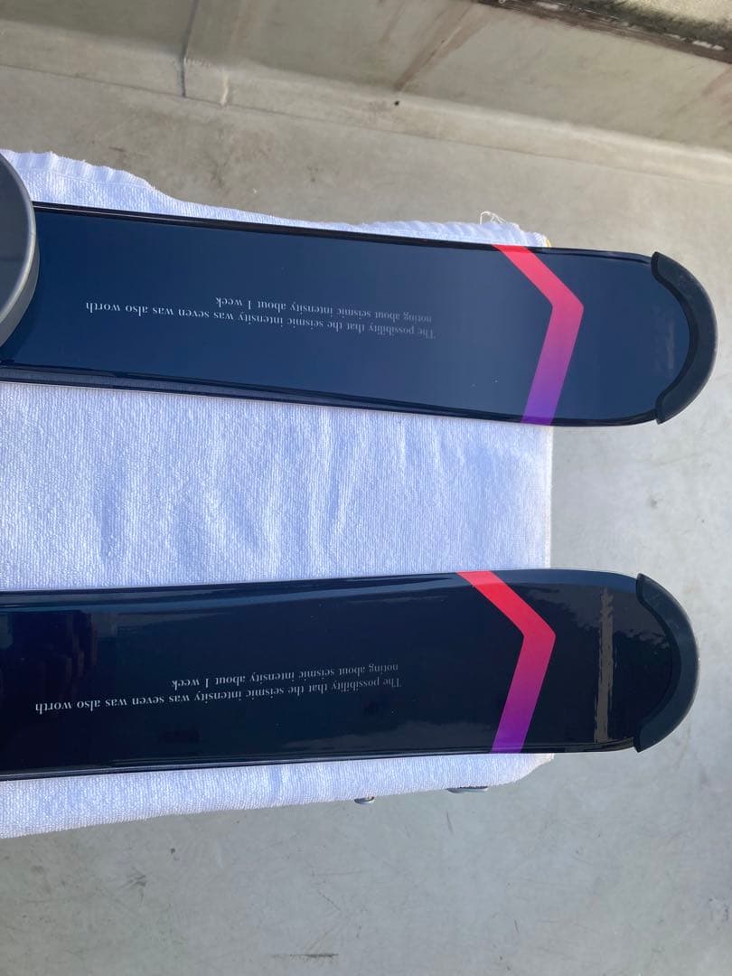 【美品】ショートスキー(ファン) スノーボードブーツ用　JOYRIDE 黒