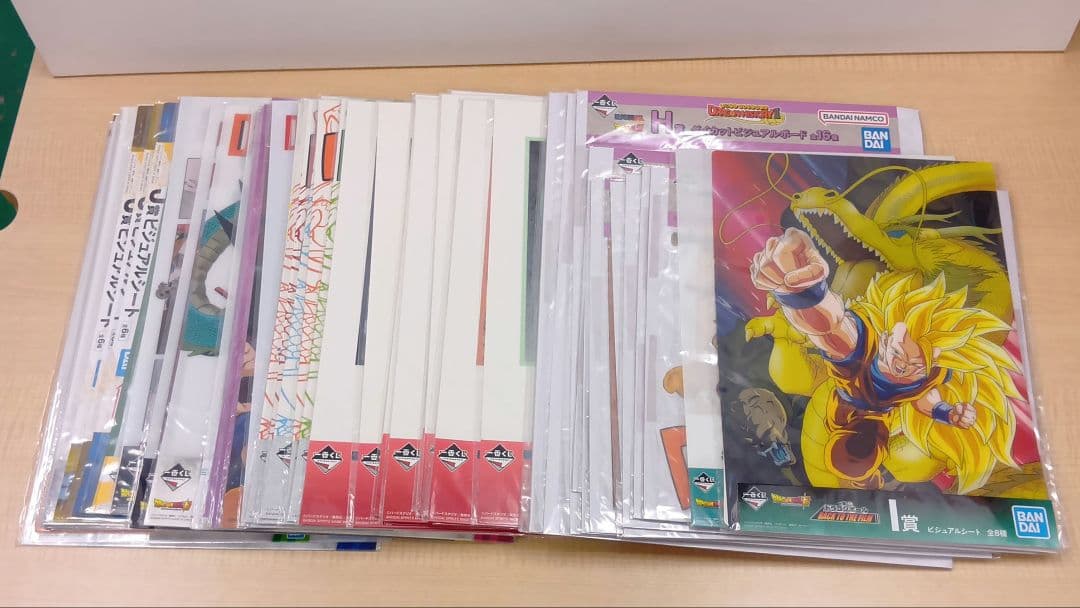 ❶ドラゴンボール 一番くじ クリアポスター ビジュアルボード 大量 まとめ売り