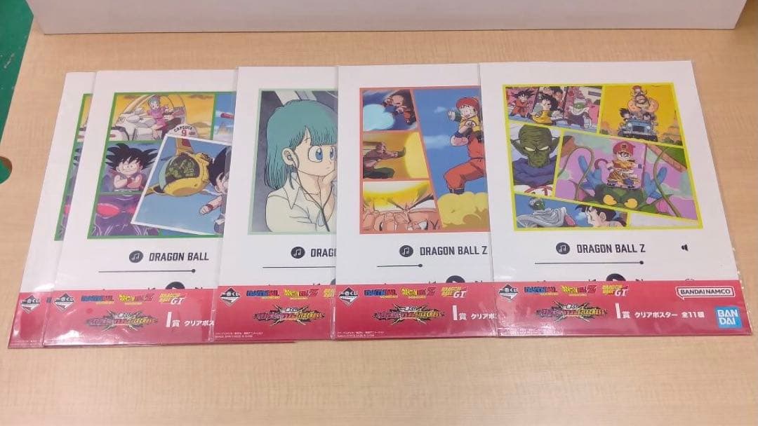 ❶ドラゴンボール 一番くじ クリアポスター ビジュアルボード 大量 まとめ売り