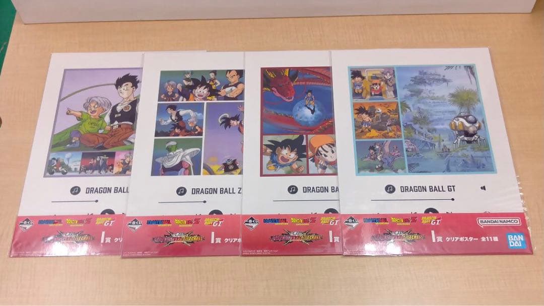 ❶ドラゴンボール 一番くじ クリアポスター ビジュアルボード 大量 まとめ売り
