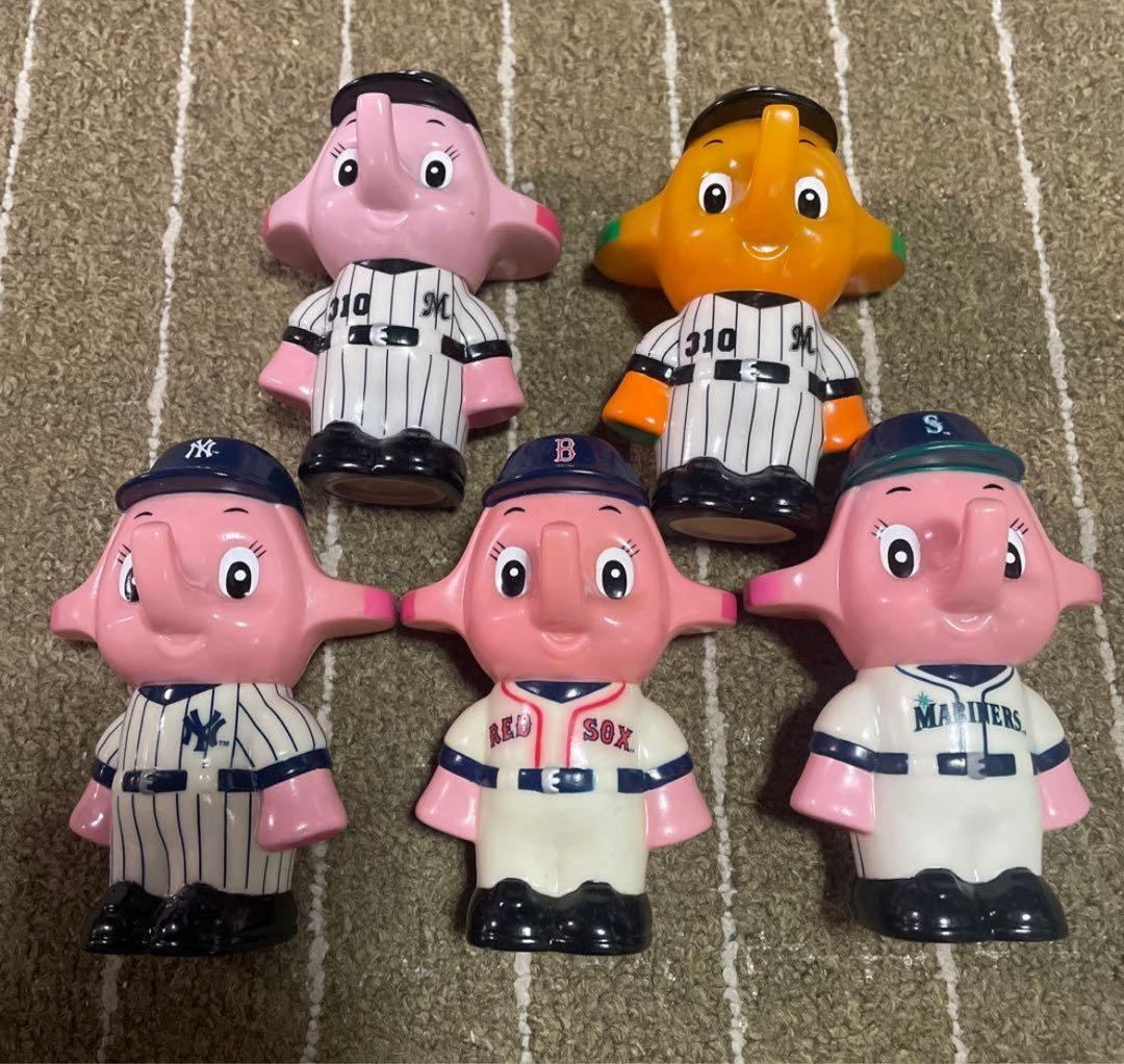 佐藤製薬　サトちゃん・サトコちゃん　MLB・NPB野球貯金箱【限定・希少】