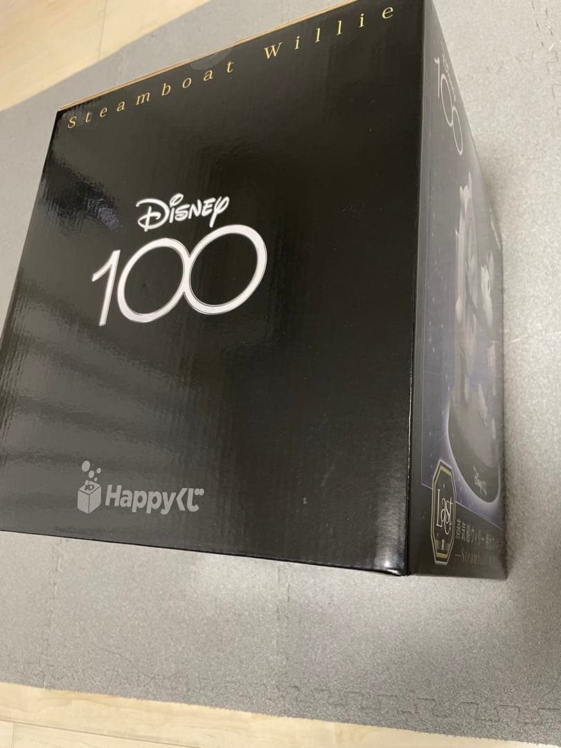 ディズニー　ハッピーくじ　フィギュア　ラストワン　蒸気船ウィリー　ミッキー