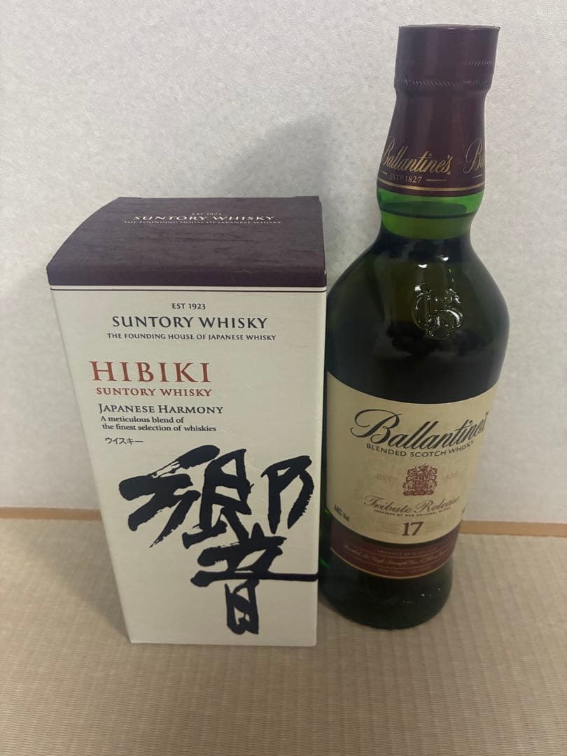 響　ジャパニーズハーモニー　バランタイン17年　トリビュートリリース　山崎　白州