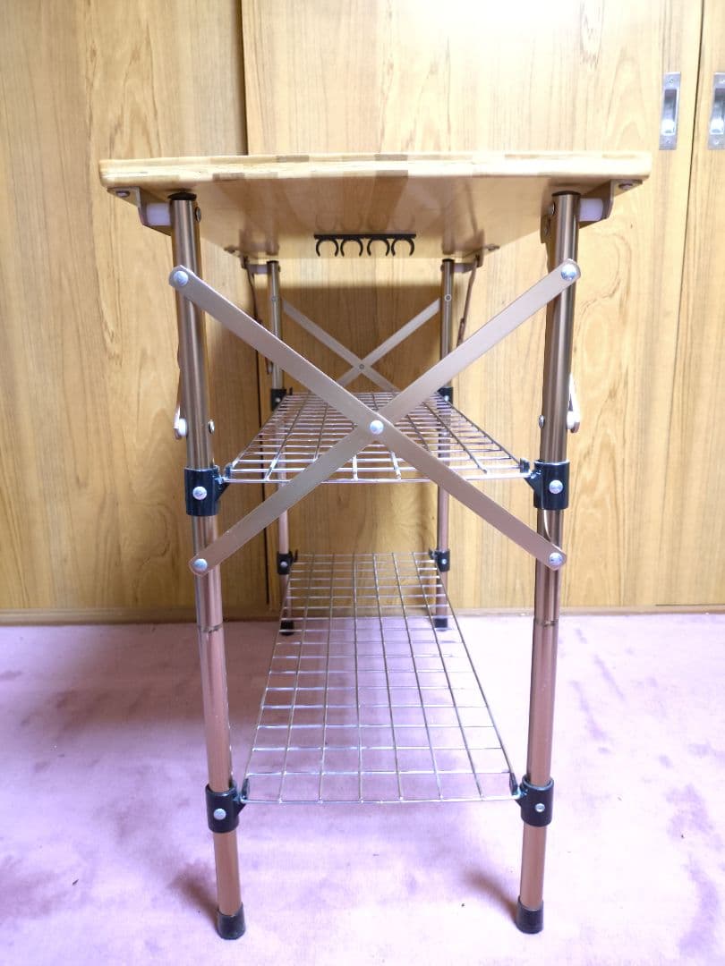 レア　コールマン　コンフォートマスター　バンブー　マルチシェルフミニ