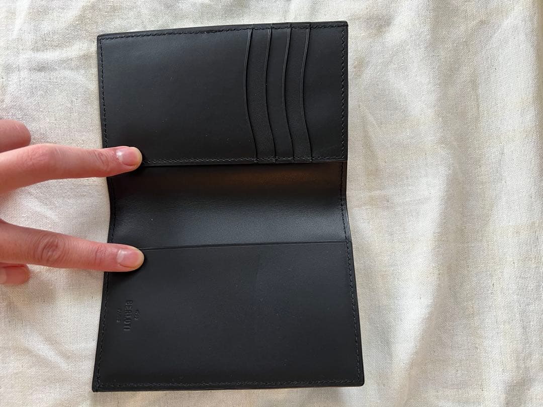 ベルルッティ エスカル グラディアント スクリットレザー パスポートケース