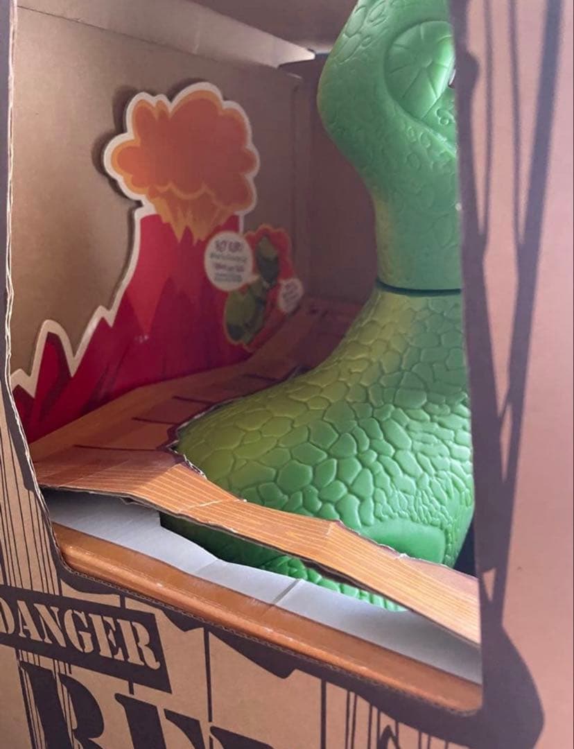 ディズニートイストーリーレックストーキングフ イギュア 日本語