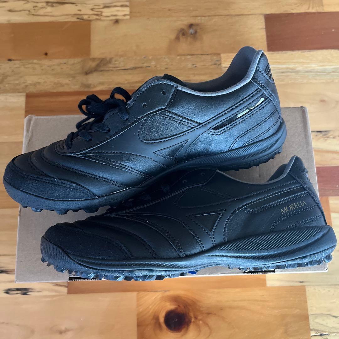 ミズノ モレリアサラ エリート TF フットサルシューズ 黒 23.0センチ