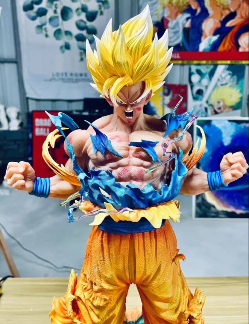 ドラゴンボール 孫悟空 ガレキ ガレージキット スタチューX②③⑨