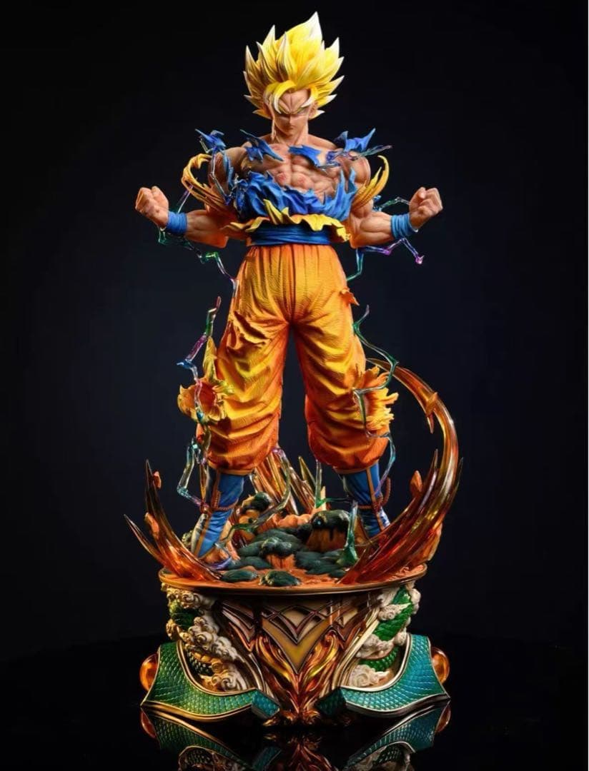 ドラゴンボール 孫悟空 ガレキ ガレージキット スタチューX②③⑨