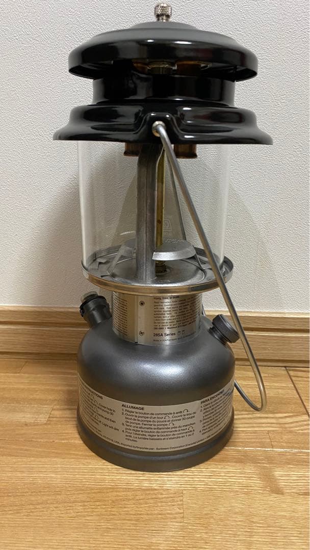 コールマン285ツーマントル　デュアルフューエル　ランタン　ケース付　並行輸入品