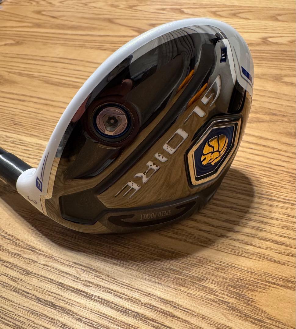 【純正ヘッドカバー、グリップ付き】TaylorMade GLOIRE 3番ウッド