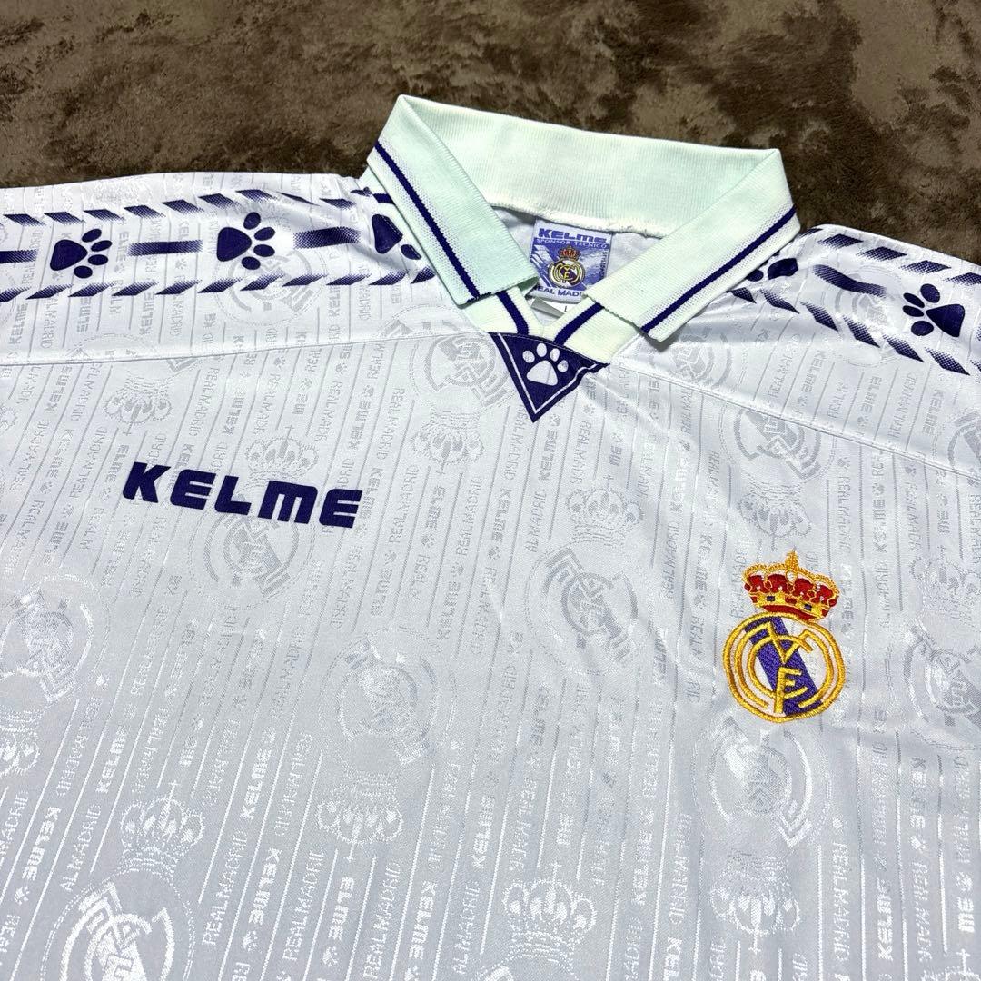 【激レア】レアルマドリード 1996/97 ホーム ユニフォーム ケルメ #2